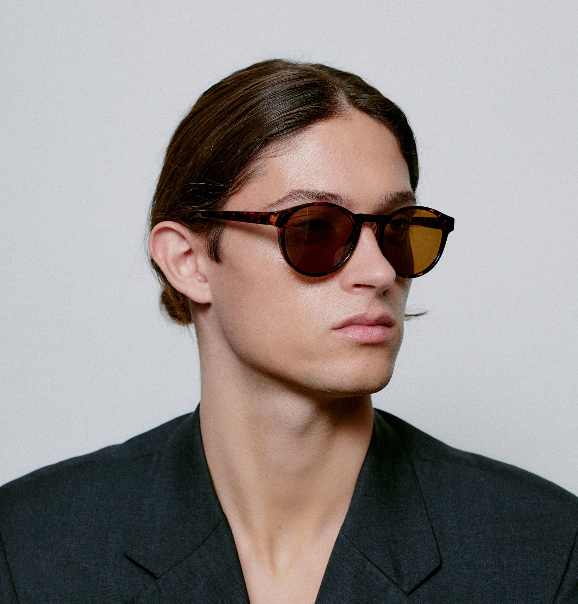 A.KJAERBEDE SUNGLASSES MARVIN DEMI TORTOISE