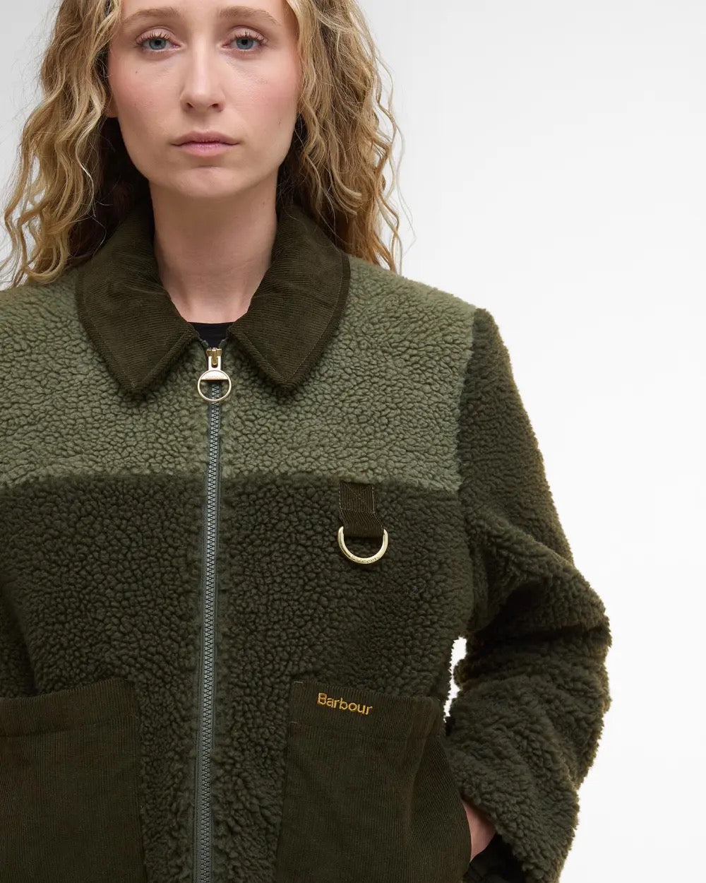 BARBOUR  MALENA OLIVE/MOSS JACKET