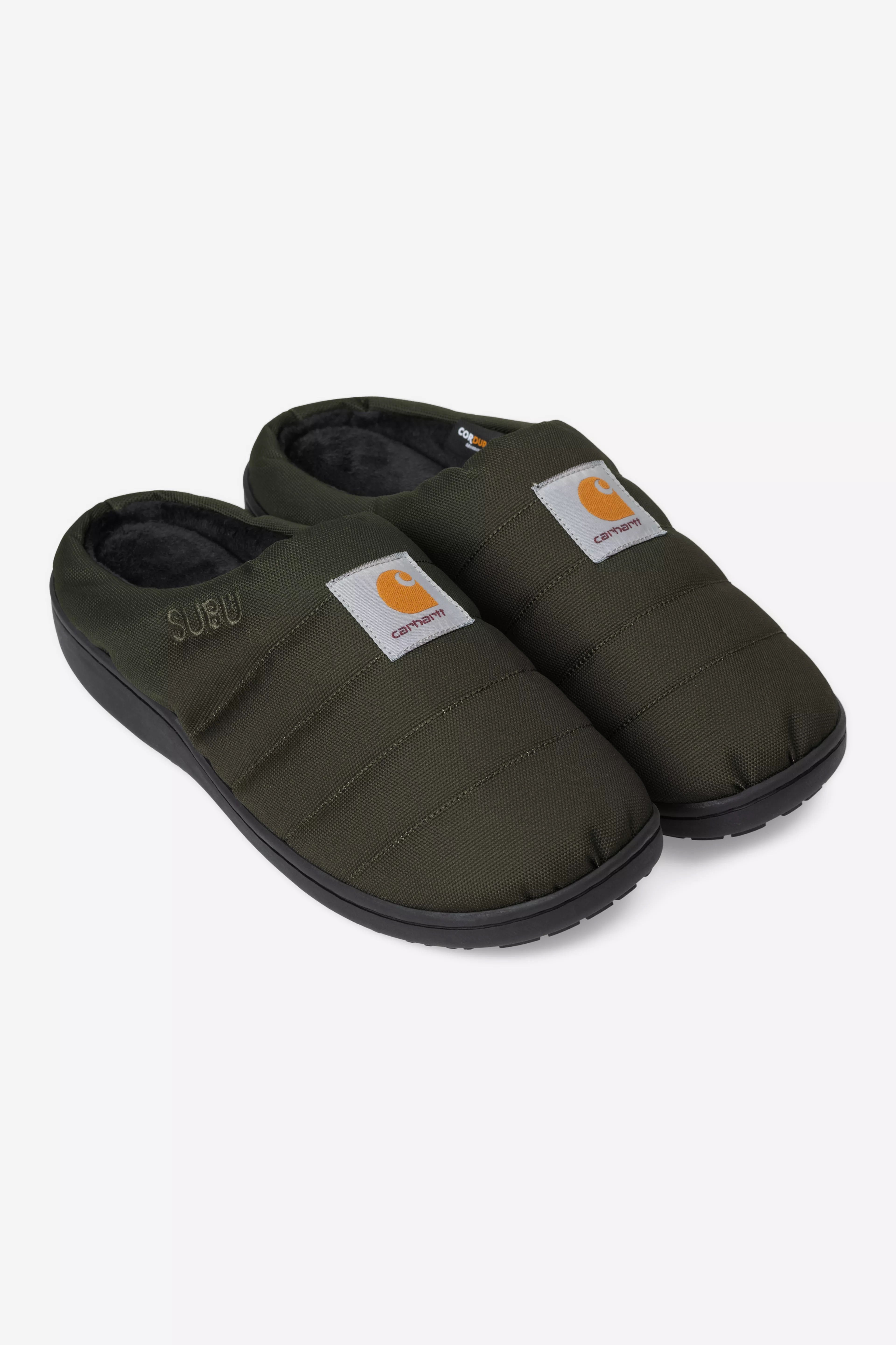 CARHARTT WIP CORDURA SLIPPERS OLIVE