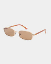 A.KJAERBEDE SUNGLASSES  NOAH GOLD BURNT AMBER