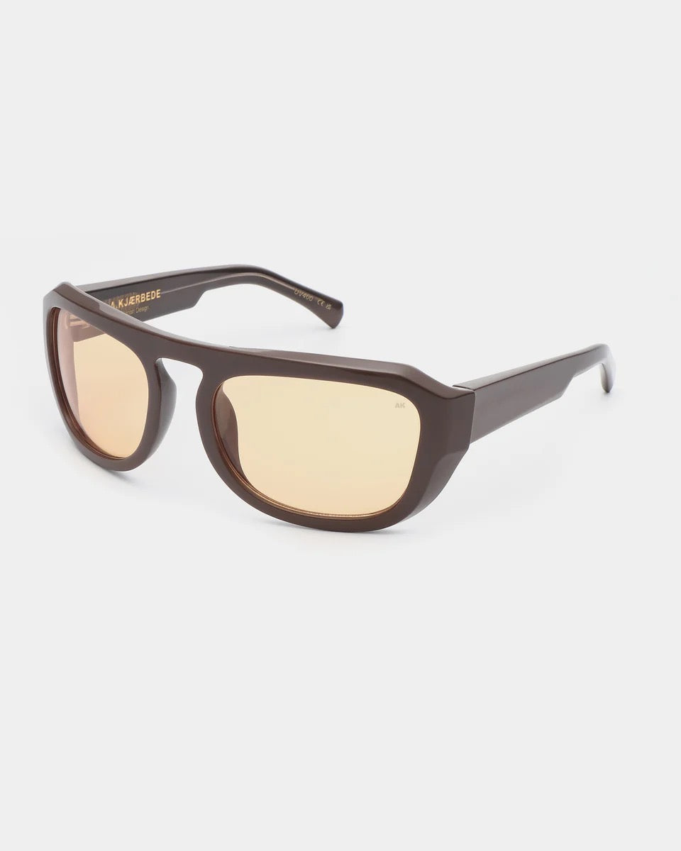 A.KJAERBEDE SUNGLASSES MAX  CHOCOLATE