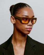 A.KJAERBEDE SUNGLASSES MAX  CHOCOLATE