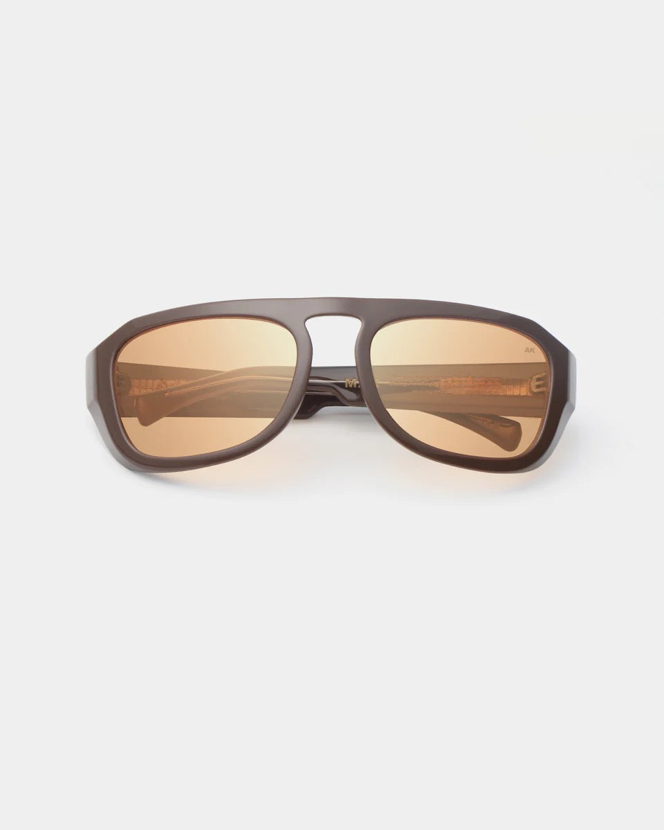 A.KJAERBEDE SUNGLASSES MAX  CHOCOLATE