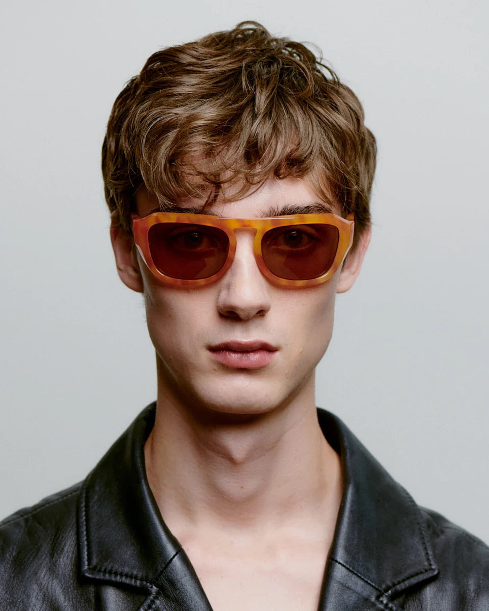 A.KJAERBEDE SUNGLASSES MAX  BURNT AMBER