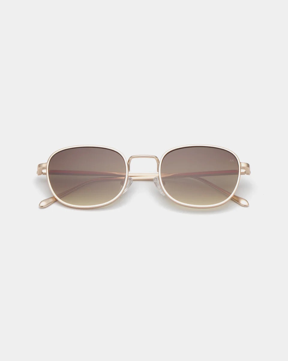 A.KJAERBEDE SUNGLASSES  HELLO MATTE GOLD