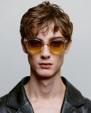 A.KJAERBEDE SUNGLASSES  LILLY ECRU TRANSPARENT