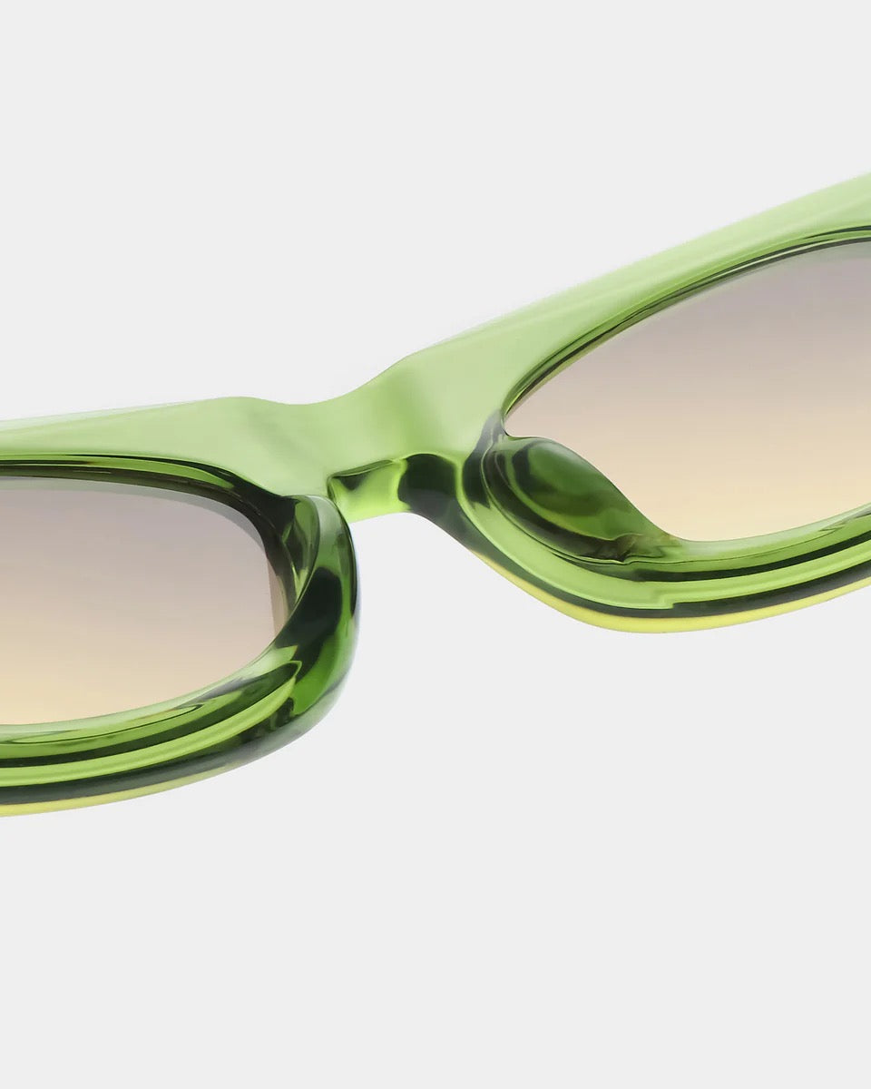 A.KJAERBEDE SUNGLASSES  FRIDA LIGHT OLIVE