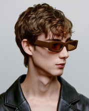 A.KJAERBEDE SUNGLASSES FRIDA CHOCOLATE