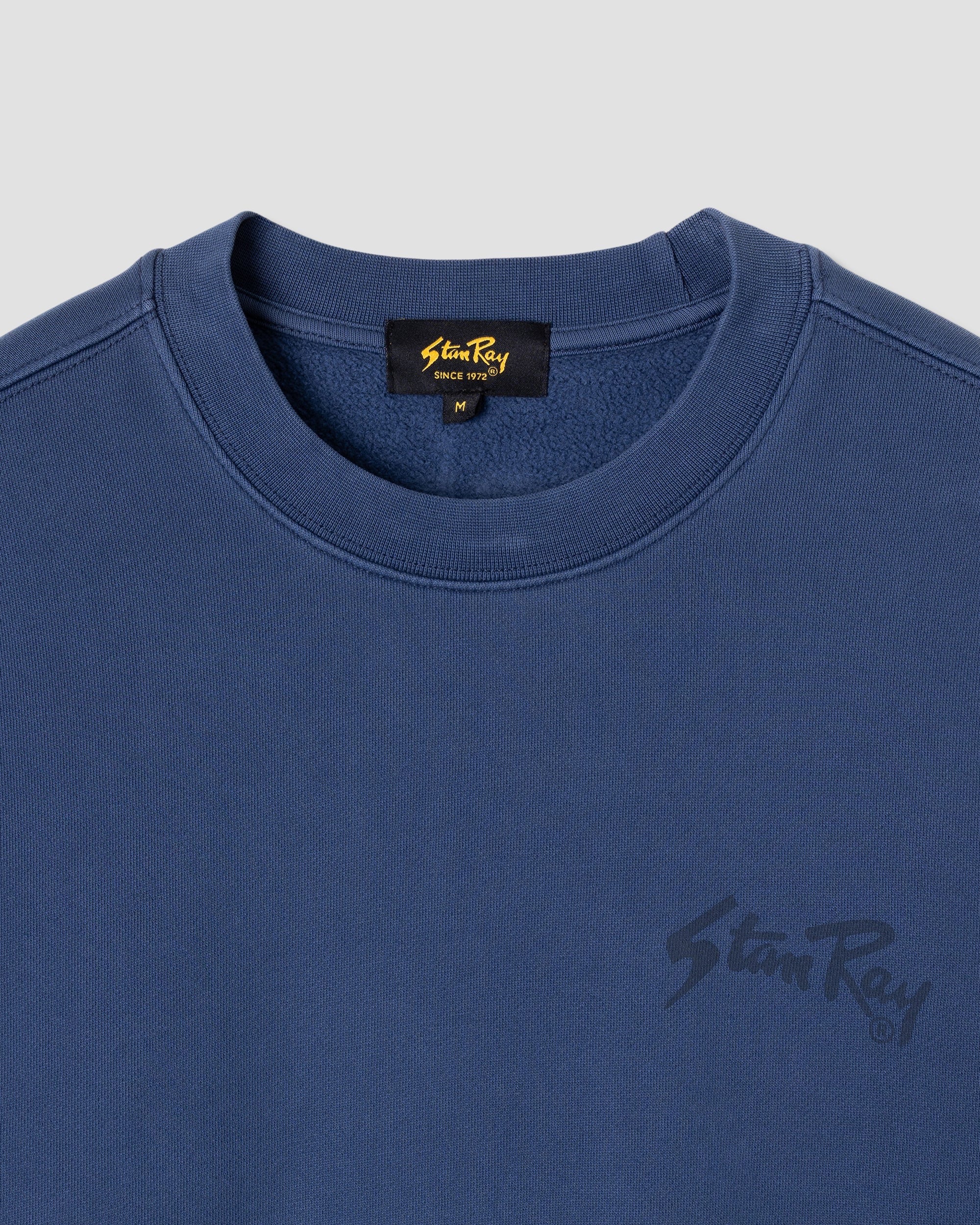 STANRAY  OG CREW WASHED NAVY