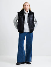 FRENCH CONNECTION  CAMRY SUEDE Black