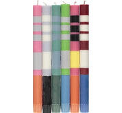 BRITISH COLOUR STANDARD STRIPE CANDLE MIXED SET