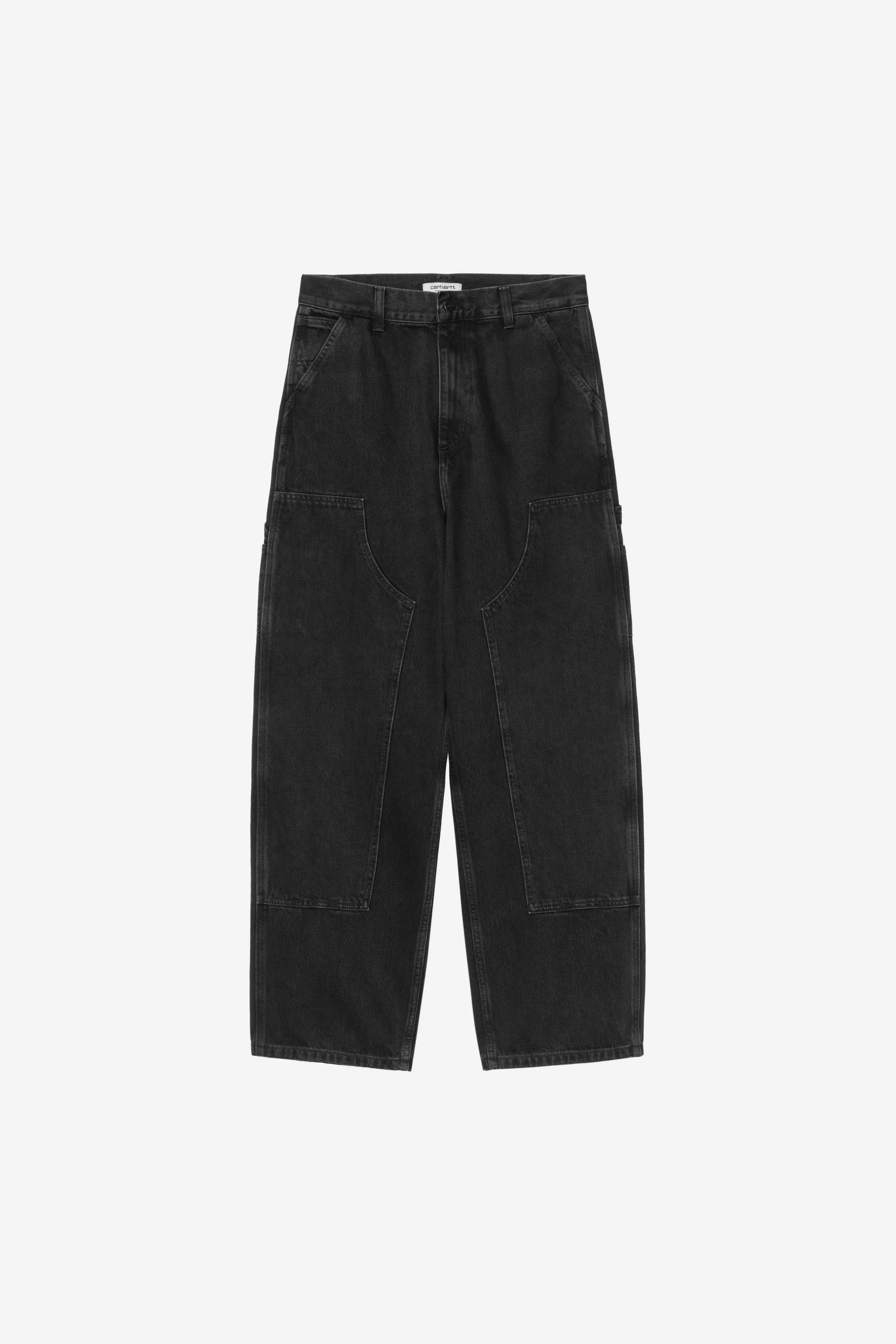 CARHARTT WIP BRANDON DOUBLE BLACK STONE WASHED