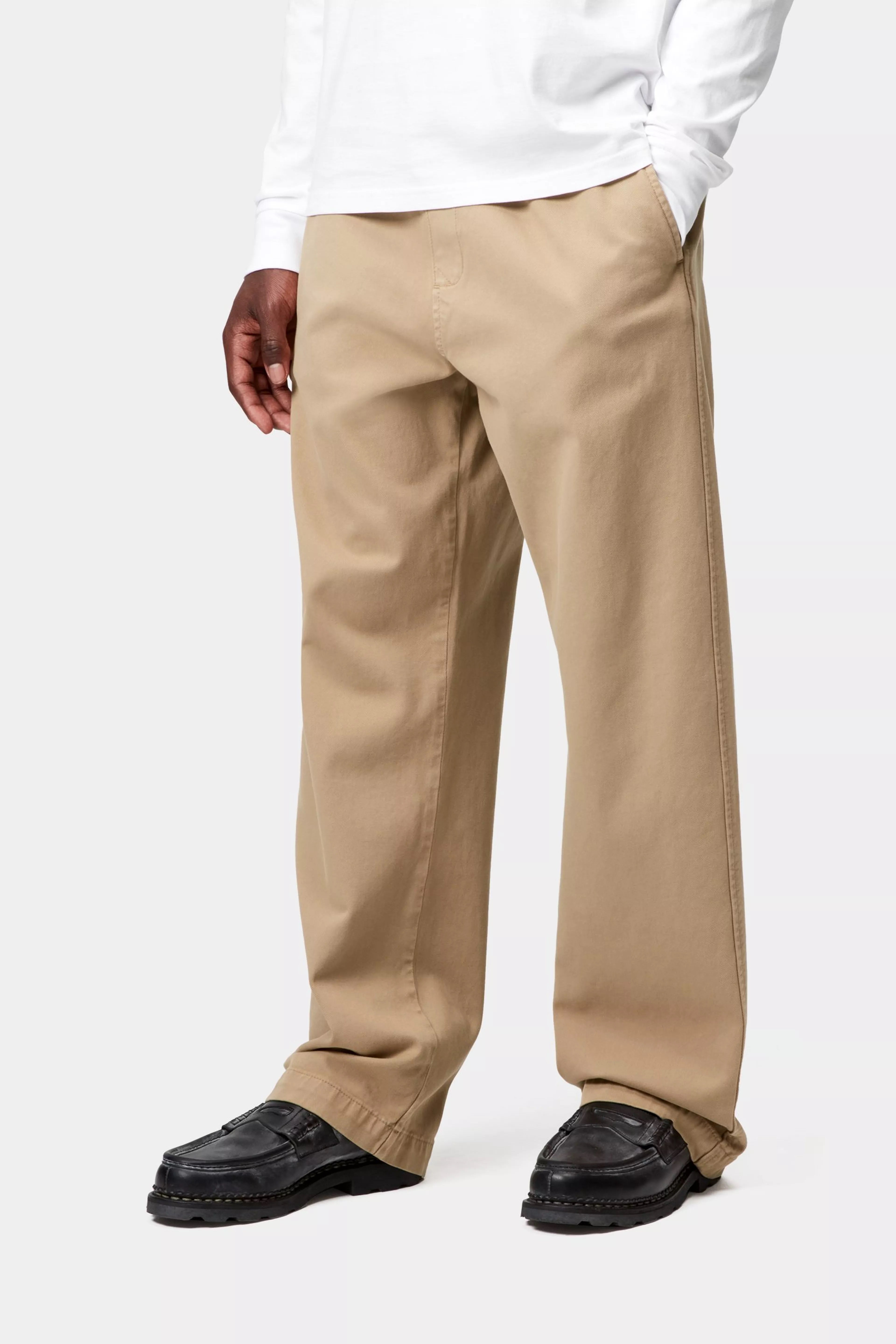 CARHARTT WIP FLOYDE PANT LEATHER GARMENT DYED