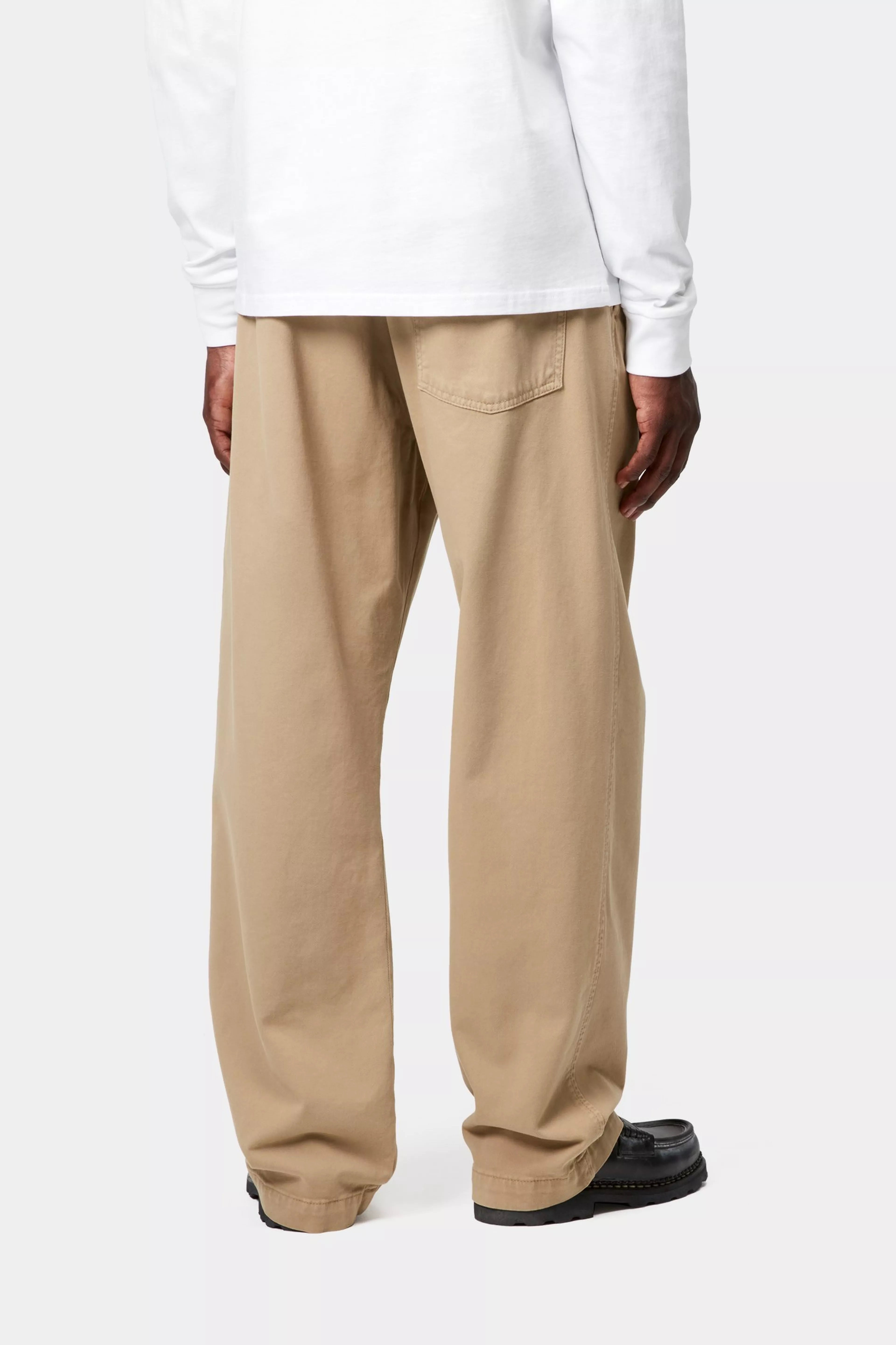 CARHARTT WIP FLOYDE PANT LEATHER GARMENT DYED