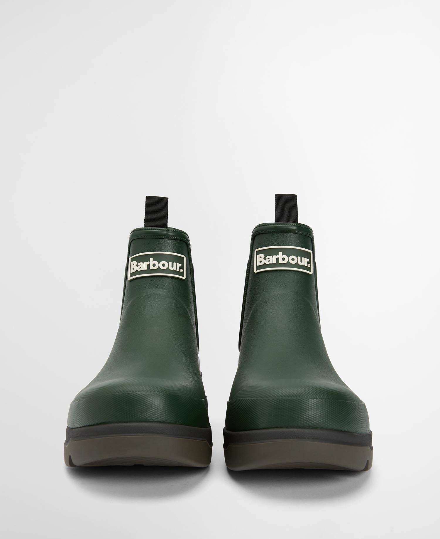 BARBOUR NIMBUS CHELSEA OLIVE WELLIES