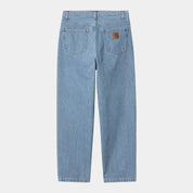 CARHARTT WIP  AARON PANT BLU BLUE STONEWASH