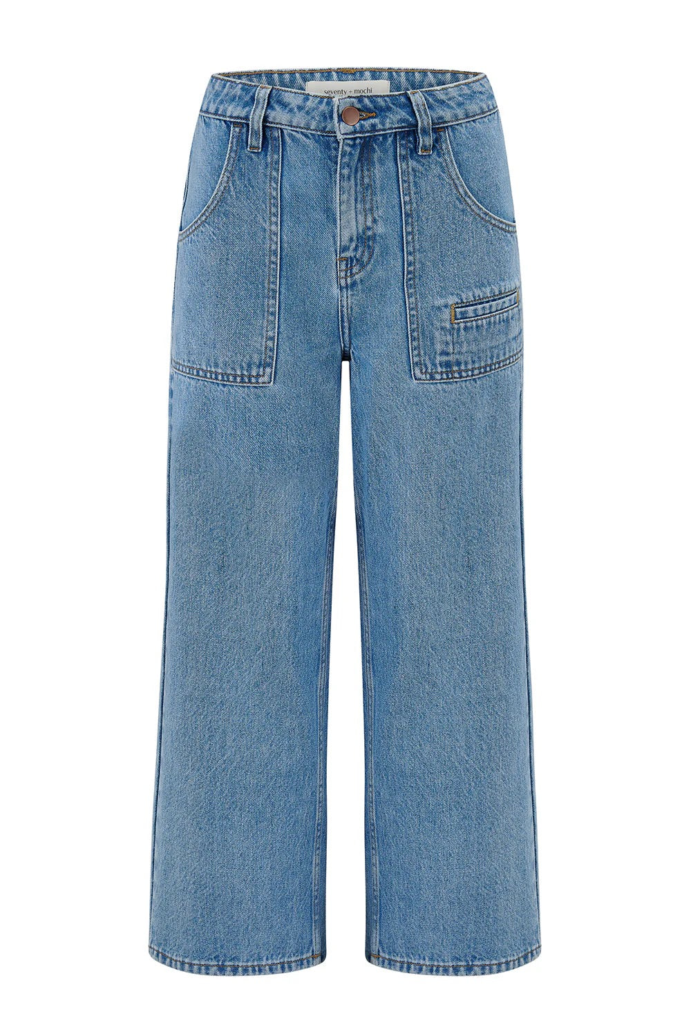 SEVENTY+MOCHI  EDEN CROP JEANS NEWPORT