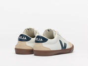 VEJA VOLLEY OT LEATHER WHITE/NAUTICO/BARK