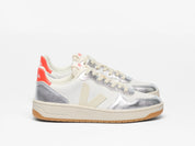 VEJA V10 PRIME WHITE/PIERRE/SILVER