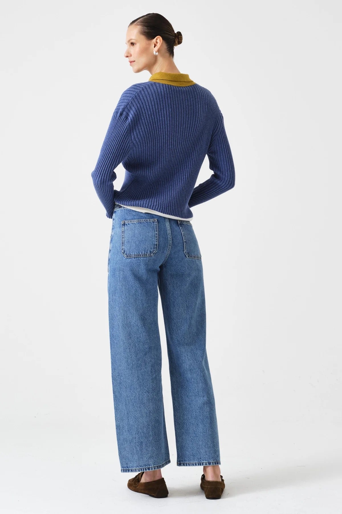 SEVENTY+MOCHI  EDEN CROP JEANS NEWPORT