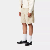 CARHARTT WIP  BRANDON DUSTY H BROWN SHORTS