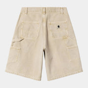 CARHARTT WIP  BRANDON DUSTY H BROWN SHORTS