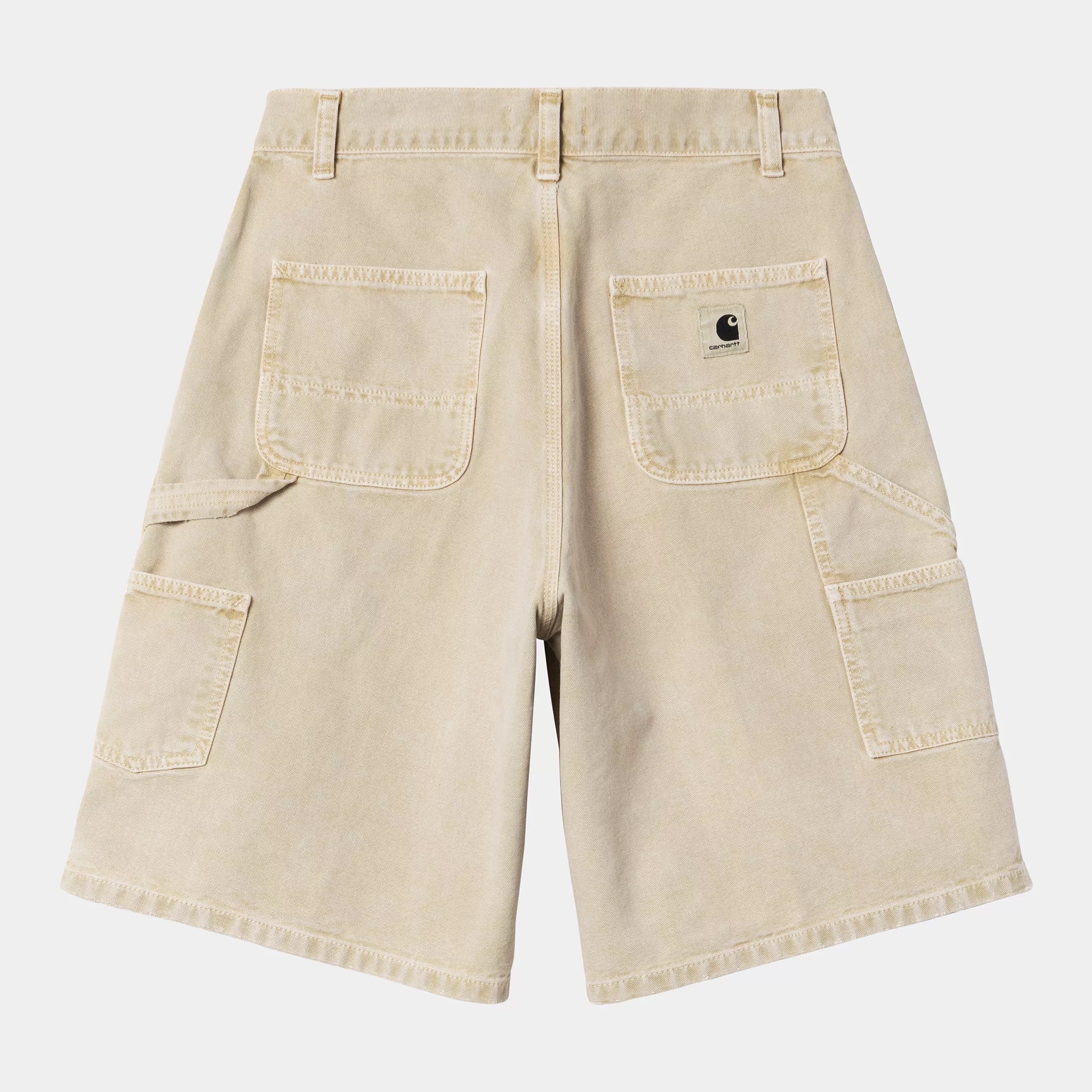 CARHARTT WIP  BRANDON DUSTY H BROWN SHORTS