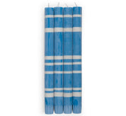BCS709 CANDLES  STRIPE SET NANKIN/GULL