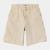 CARHARTT WIP  BRANDON DUSTY H BROWN SHORTS