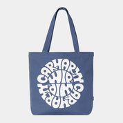 1033975 GRAPHIC TOTE BLUE IRIS