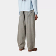 CARHARTT WIP  BRANDON BLUE LEATHER JEANS