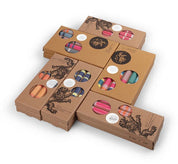 CANDLES BCS690 STRIPE SET INDIGO/ORANGE/SAFFRON/POMPADOUR