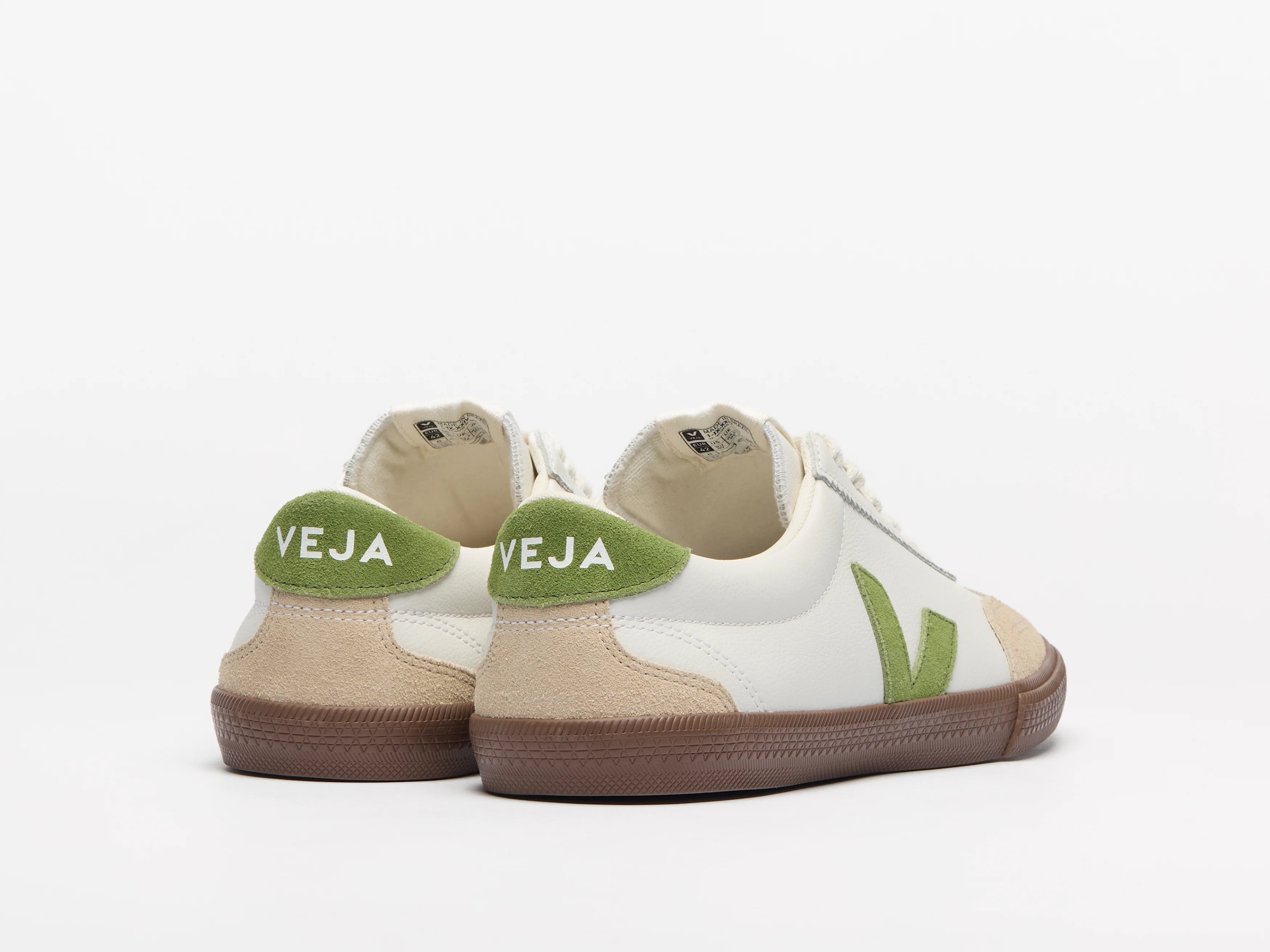 VEJA VOLLEY 0T WHITE/KIWI/BARK