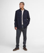 BARBOUR  MARLOW O SHIRT NAVY MARL