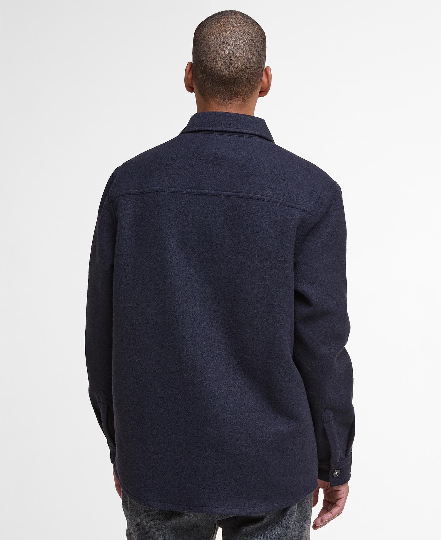 BARBOUR  MARLOW O SHIRT NAVY MARL