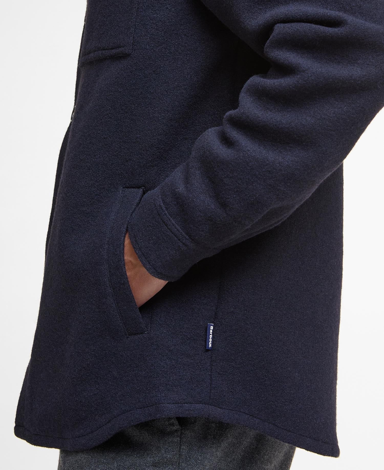 BARBOUR  MARLOW O SHIRT NAVY MARL