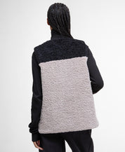 BARBOUR CATHY FLEECE NAT/CAM/BLK