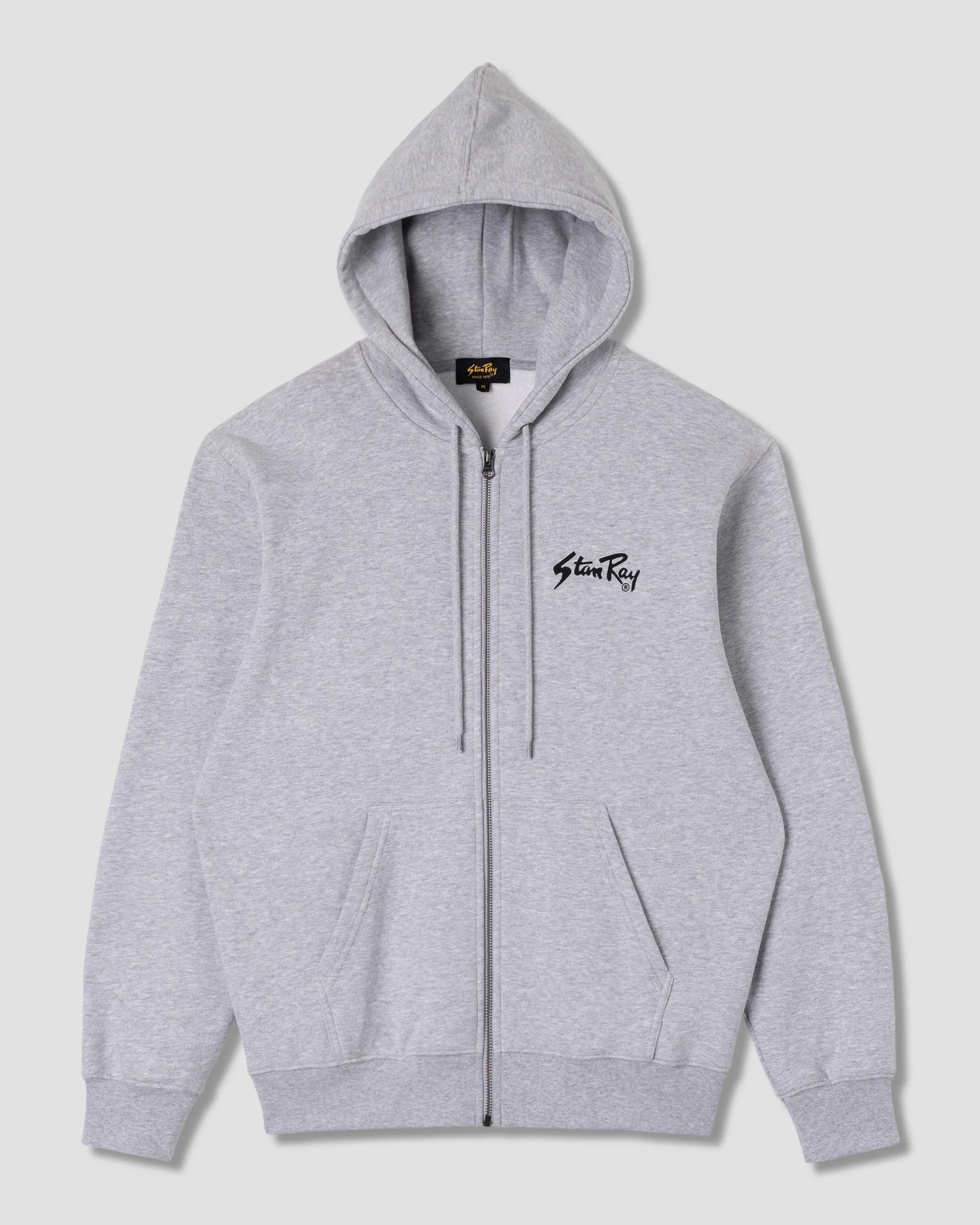 STANRAY OG ZIP HOOD GREY HEATHER