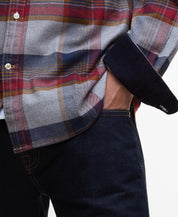 BARBOUR PORTDOWN LIGHT GREY MARL