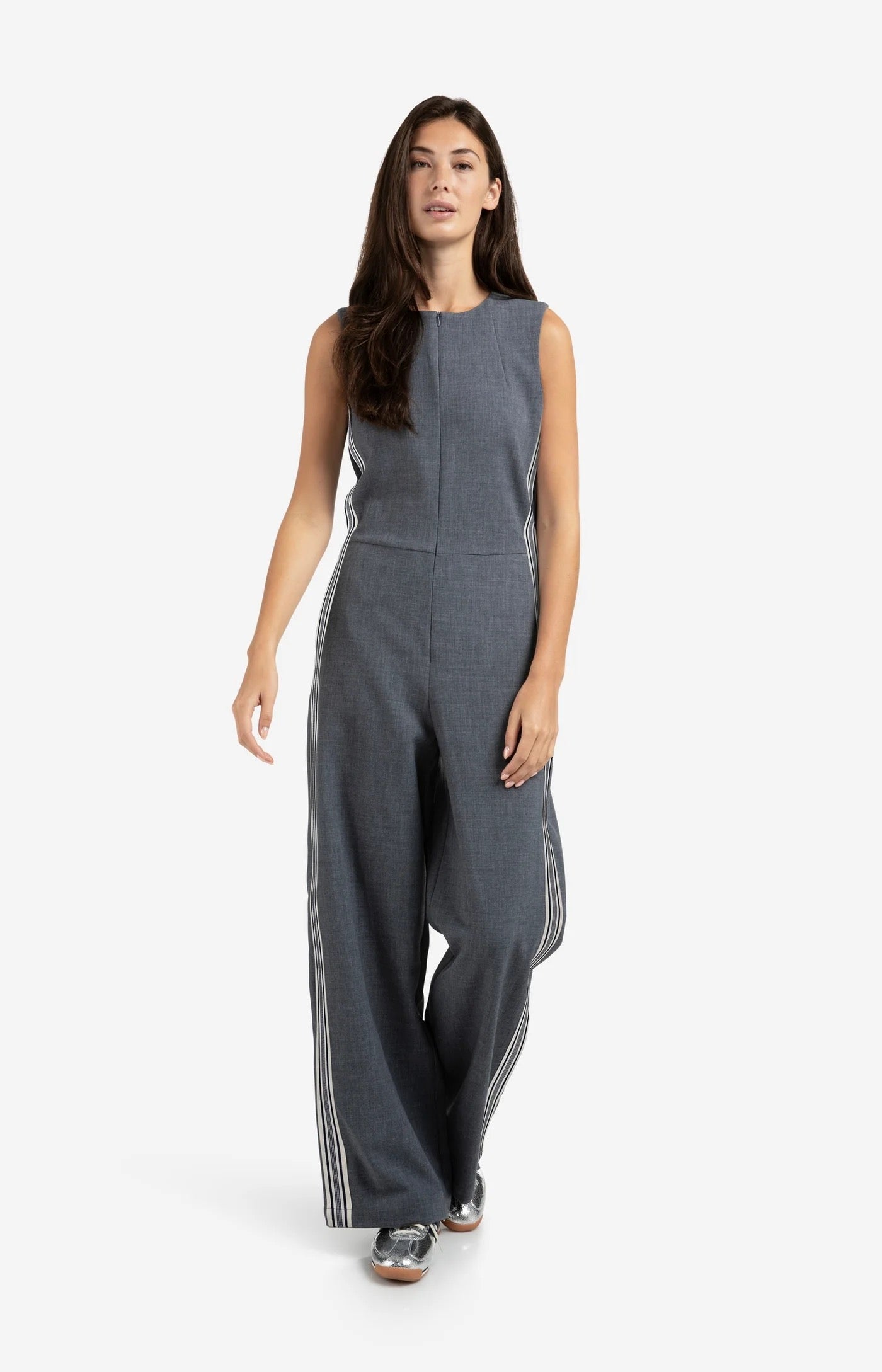 YAYA TAPE JUMPSUIT INKWELL BLUE