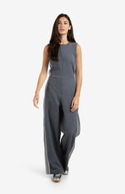 YAYA TAPE JUMPSUIT INKWELL BLUE