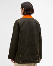BARBOUR ICONS BEADNELL OLIVE/ORANGE