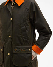 BARBOUR ICONS BEADNELL OLIVE/ORANGE