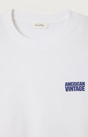 AMERICAN VINTAGE  YKOBOW White T SHIRT
