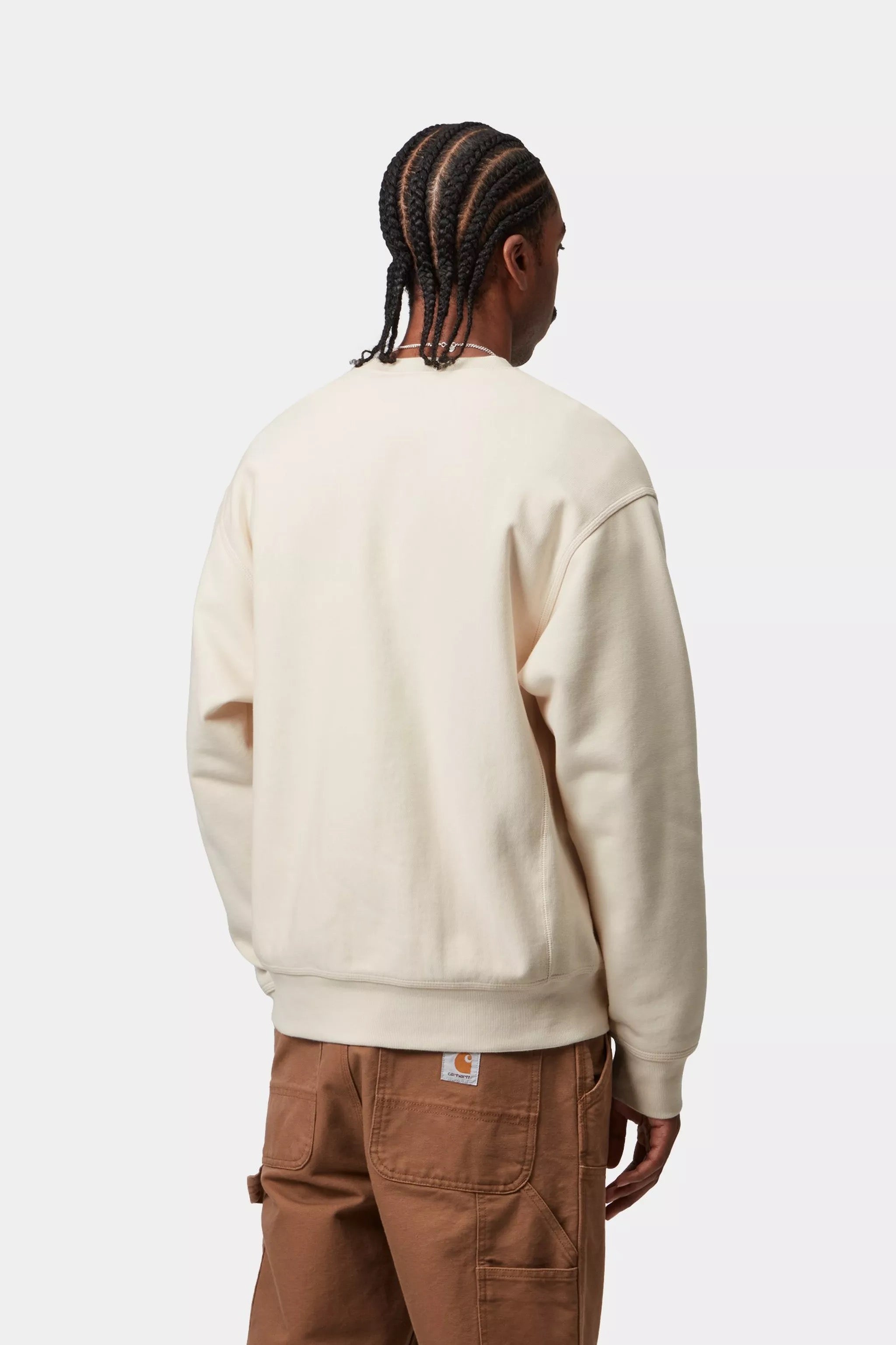CARHARTT WIP  AMERICAN SCRIPT NATURAL