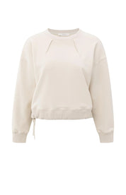 YAYA PLEAT CORD CHALK WHITE