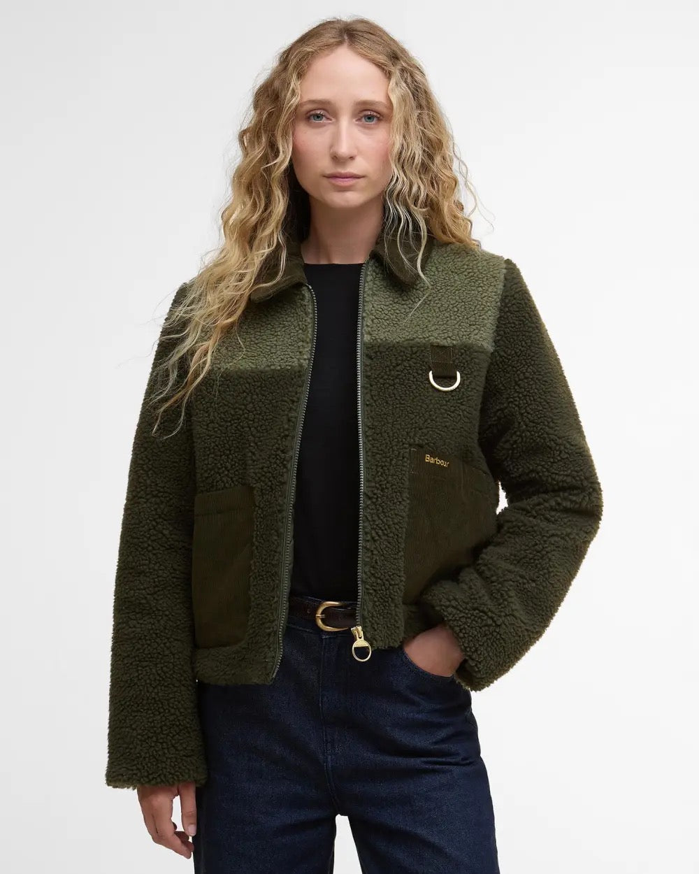 BARBOUR  MALENA OLIVE/MOSS JACKET