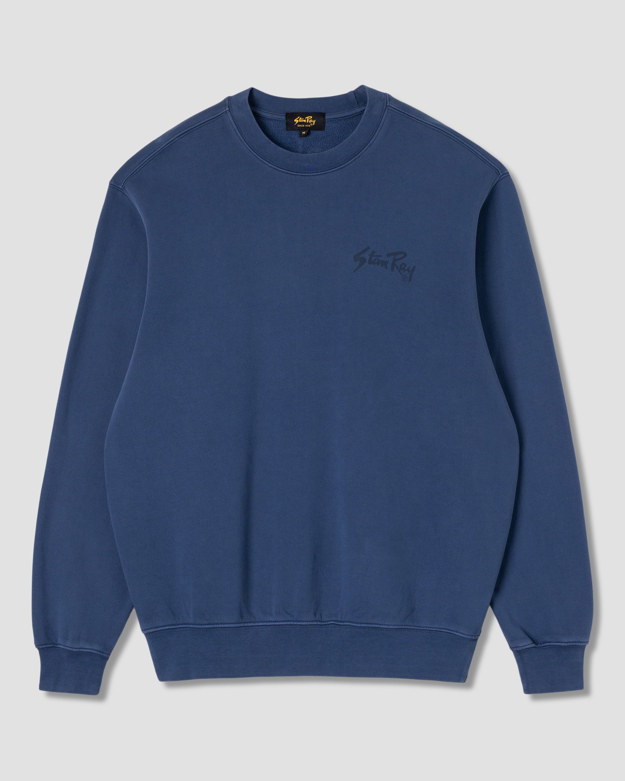 STANRAY  OG CREW WASHED NAVY
