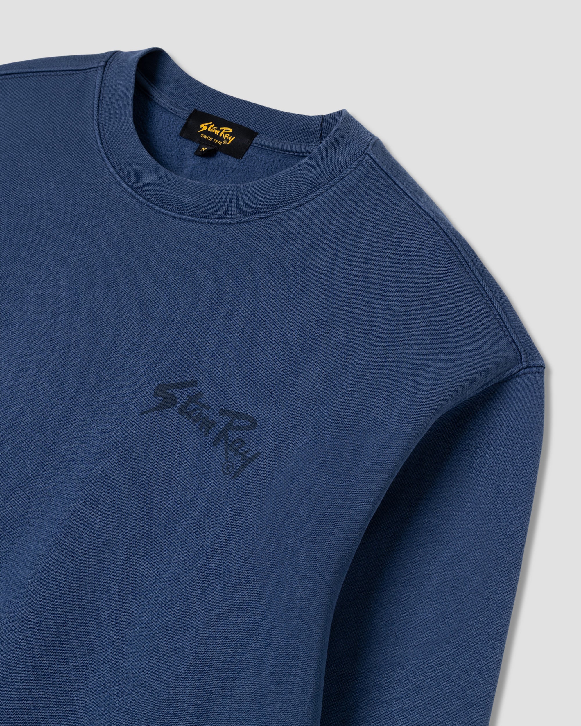 STANRAY  OG CREW WASHED NAVY