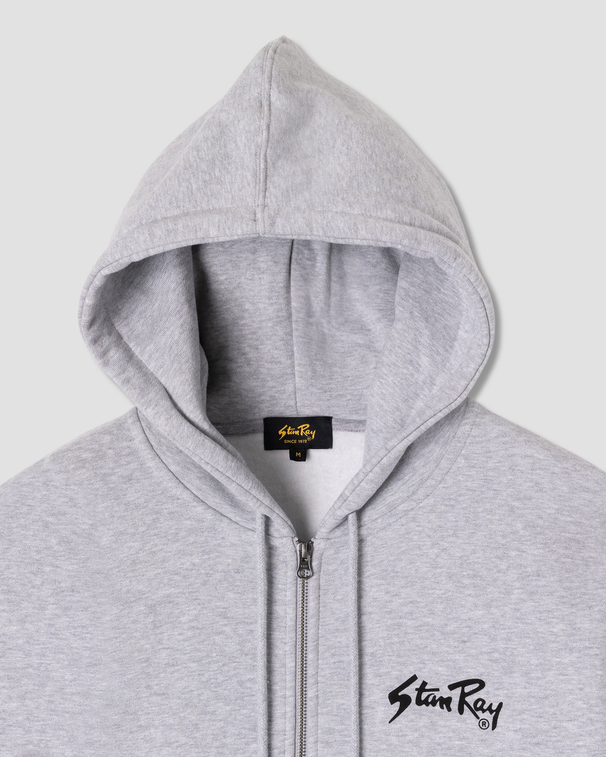 STANRAY OG ZIP HOOD GREY HEATHER